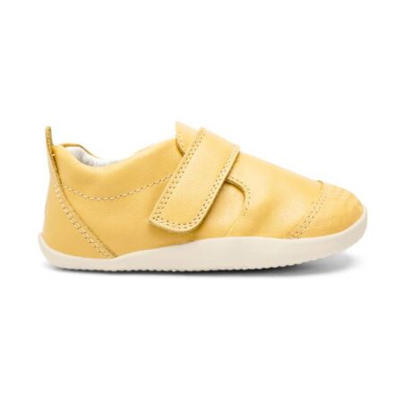 נעל לתינוקות צעד ראשון בצבע צהוב בהיר סקוץ סולייה לבנה